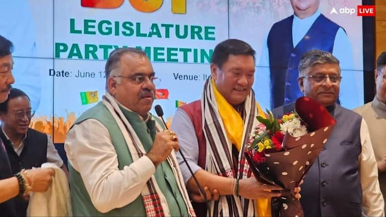 Pema Khandu will become Chief Minister of Arunachal Pradesh elected as leader of the BJP Legislative Party