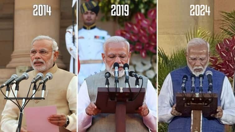 PM Modi Oath Ceremony 2014 2019 2024 iconic moments Pictures