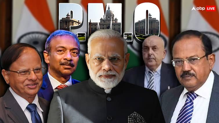 PMO officers full list ajit doval to continue as nsa pk mishra after narendra modi became pm