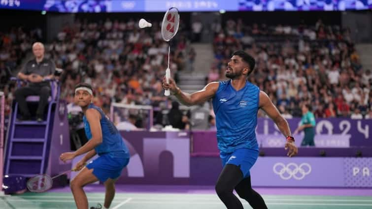 chirag shetty satwiksairaj reddy reaches badminton paris olympics 2024 mens double quarterfinals bwf rules helped indian duo