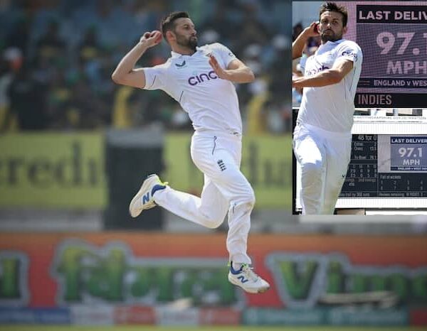 ENG vs WI 2nd Test Mark Wood 156 kmph Sensation…