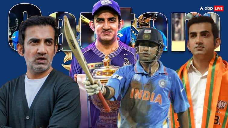 India team new head coach gautam gambhir profile from debut 2011 world cup to IPL KKR victory