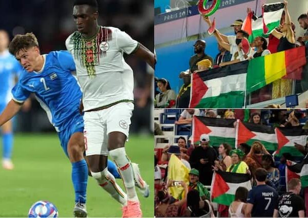 paris olympics 2024 israel football team booed by muslim majority…