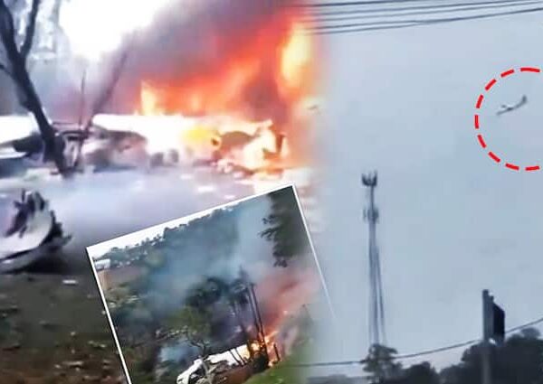 Plane Crash In Brazil Horrifying Video 62 passenger on flight…