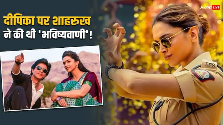 Shah Rukh Khan predicted to Deepika Padukone for becoming lady singham watch chennai express bts video