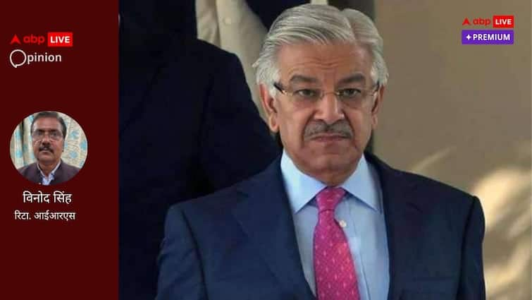 Pakistan Defence Minister Khawaja Asif says on Article 370 same page with congress and NC why ABPP