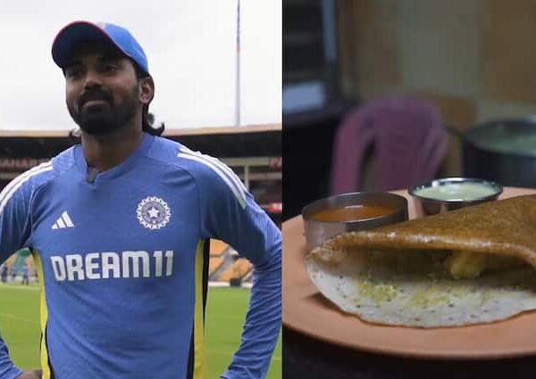 kl rahul remembers old memories m chinnaswamy stadium enjoying dosa…