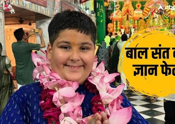 abhinav arora news Krishna devotee live test on abp news…