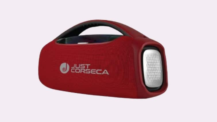 JUST CORSECA launched 5 new protable speakers price starting at just rs 999 check features specs and more