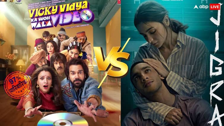 Jigra Vs Vicky Vidya Ka Woh Wala Video Box Office Collection Day 11 Rajkummar Rao Alia Bhatt Film Eleventh Day Second Monday Collection