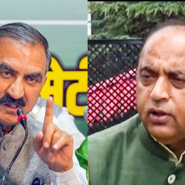 Jai Ram Thakur targeted Himachal CM Sukhvinder Singh Sukhu on…