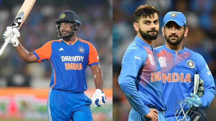 sanju samson father shocking claim rohit sharma virat kohli ms dhoni rahul dravid ruined 10 years of his son career | Sanju Samson: धोनी-विराट और रोहित-द्रविड़ की चाल, संजू सैमसन के पिता का बहुत बड़ा दावा; कहा