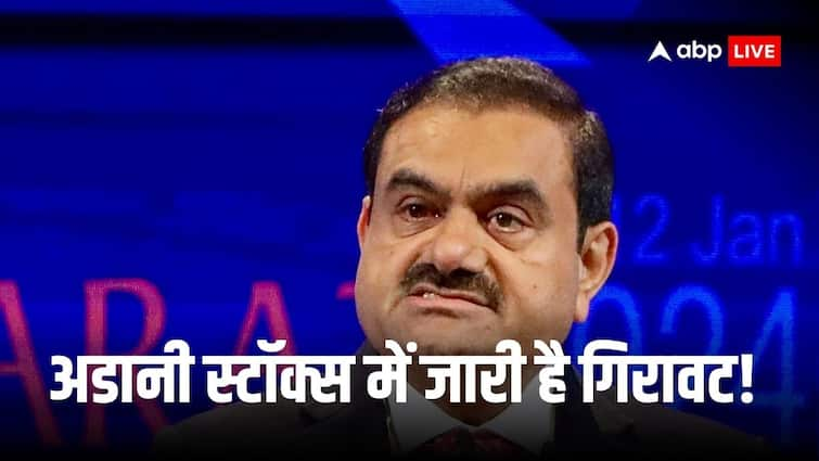 Adani Group Stocks Fall Continues Second Day after Bribery allegation against Gautam Adani