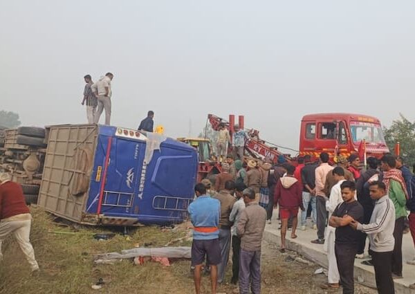 Hazaribagh Bus Accident 7 dead and more than 12 people…