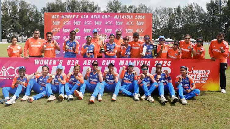 Womens U19 Asia Cup Final 2024 india champion wins against bangladesh by 41 runs