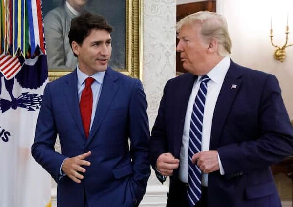 donald trump share a post on canada says justin trudeau…