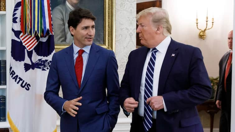 donald trump share a post on canada says justin trudeau to become 51st us…